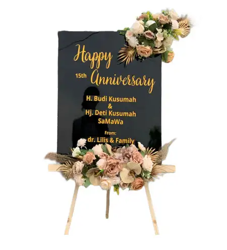 Papan Bunga Akrilik Dinoyo